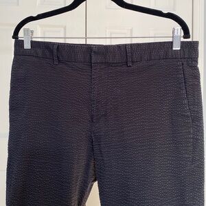 Club Monaco / Seersucker Pants / Black / 32w